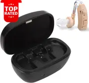 Hearing Aid Battery Charger USB Portable Rechargeable Box for Voice Amplifier