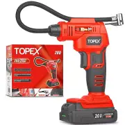 20V Cordless Air Compressor Car Tyre Inflator w/Digital Pressure Gauge LED Light
