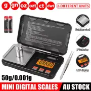 50g/0.01g Digital Milligram Scales High Precision Electronic Pockets Gold Scale