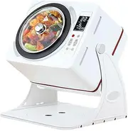 Automatic Cooking Machine, 6L Multi-Function Non-Stick Pan Stir-Fry Machine Pot Stirrer, Portable Food Processor, 360° Rotation and 3D All-Round Heating, for Home Restaurant