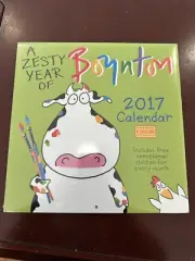 Sandra Boynton 2017 wall calendar new crafts
