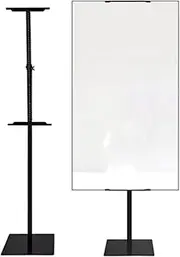 Stand Sign Holder KT Board Display Rack Advertising Stand Adjustable Vertical Display Stand Triangle Hanging Painting Poster Stand Tripod
