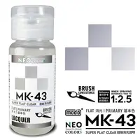 在飛比找樂天市場購物網優惠-【鋼普拉】現貨 modo 摩多製漆 NEO MK43 超級消