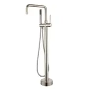 RAINLEX Claw Foot Tub Faucets Singe-Handle Freestanding High-Arc Swivel Spout