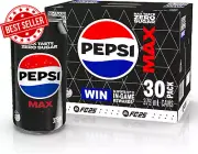 Max Zero Sugar Cola Soft Drink 30x375ml Refreshing Fizzy Beverage