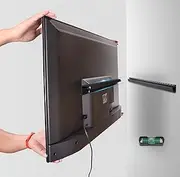 [Anteabee] Studless Drywall TV Mount for 32-75 inch TVs, No Stud TV Wall Bracket Max VESA 600x400mm up to 150 lbs Universal Fits Most LED LCD Plasma Flat/Curved Screen TVs & Monitors