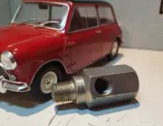 Austin Mini Morris A Series Engine Smiths Oil Pressure Gauge Adaptor T Piece
