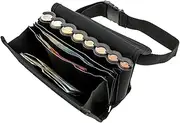 [Hemore] Cash Compartment Waist Bag, Portable Fanny Pack with Euro Coin Dispenser, Adjustable Coin Sorter Organizer for Waitress, Server, Collector, Cashier