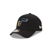 Utah Jazz NBA Essentials Black 9FORTY A-Frame Snapback