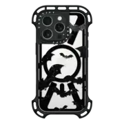 iPhone 16 Pro Ultra Bounce Case MagSafe Compatible Bats - clear case Halloween