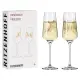 【RITZENHOFF】Rose Touch/輕柔相遇系列 香檳氣泡酒對杯-蜂鳥與蝴蝶(德國製造/無鉛水晶玻璃)