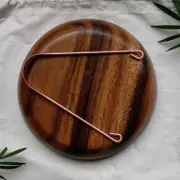 Eco Friendly Copper Tongue Scraper Natural Oral Care Device Fresh Breath Tool