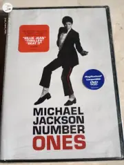 NEW 2003 MJJ EPIC MICHAEL JACKSON NUMBER ONES DVD W/HYPE STICKERS