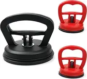 LECROOOI Dent Puller, 3 Pack Car Dent Puller Kit, Powerful Car Dent Remover, Suction Cup Dent Puller for Car Dent Repair, Glass, Tiles, Mirrors, Lifting and Moving Objects (2 Small + 1 Large)