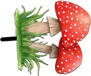 MOBUTOFU Elegant Mushroom Green Plant Decoration Garden Stake for Yard Pathway Decor