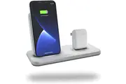 ZENS Aluminium Dual Wireless Charger+Dock+USB10W 3-1