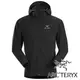 【Arc'teryx 始祖鳥】男 GAMMA SL 軟殼連帽外套『黑』L07358300 戶外.露營.旅遊.保暖.休閒