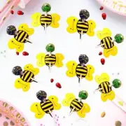 Bumble Bee Lollipop Stick Holders 20pk Insect Bug Birthday Party Favours Candy