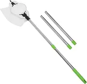 SEWOART 1 Set Extendable Fruit Picker with Basket Multi Purpose Fruit Catcher Tool for Apples Oranges More Durable Lightweight Design Easy Assembly Labor Saving Claw Head for Effortless