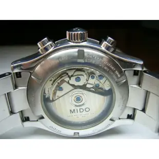 [吉宏精品交流中心]MIDO 美度 先鋒系列 三眼 不鏽鋼 自動機械 計時碼錶 男錶