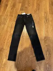 American Eagle Jeans Mens 29x34 Black Wash Stretch Slim Airflex+