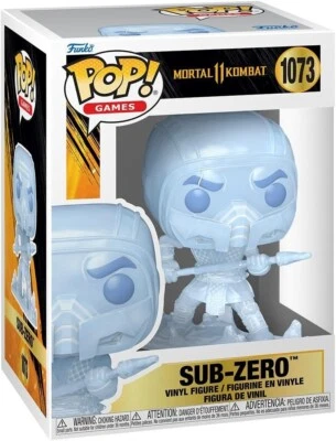 Funko Pop Games: Mortal Kombat 11 Fatality - Sub-Zero With protector