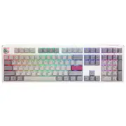 Ducky One 3 Mist Grey RGB Hot-Swap Keyboard Cherry Brown