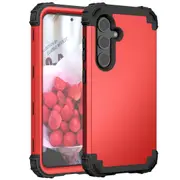 MCC Impact Samsung Galaxy S24+ Plus Shockproof 3in1 Rugged Case Cover S926 [Red]