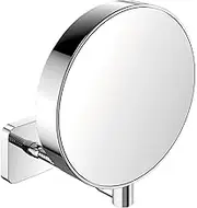 Emco Shaving and Cosmetics Mirror Unlit, 1 Piece, Chrome, 109500114
