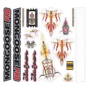 Mongoose - 2002 PRO Sniper for grey frame - Decal set - old school bmx