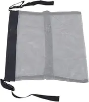 Baby Stroller Storage Bag,Baby Car Hanging Storage Bag,Mesh,Large Capacity,Zippered Pocket, Stroller Travel,Easy To Cleaning,Organize Items (Grey)