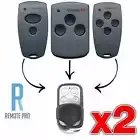 2 x Marantec D302/D304/D313 Compatible Garage/Gate Remote Digital/Comfort Cloner