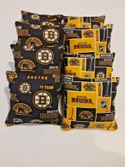 8 Cornhole Bag Set Corn Hole Boston Bruins