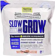 Protein Supplies Australia Slow and Grow Casein Powder, Vanilla Bean 1 kg,, Vanilla Bean 1 kilograms