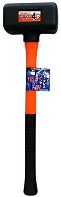 Top Mighty Shockless Hammer FRP Handle 4P Square Type