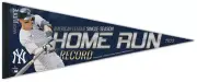 AARON JUDGE New York Yankees 2022 HOME RUN RECORD Premium Collector's PENNANT