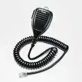 Icom Up / Down Switch With A Hand Microphone Hm-232 From Japan
