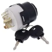 Ignition Switch W/ 2 Keys For JCB Excavator Digger 3CX