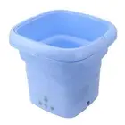 Foldable Washing Machine Mini Portable Bucket Laundry Washer With Blac 9672.