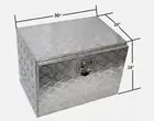 30"WX24"HX24"D ALUMINUM PICKUP TRUCK TRUNK UNDER BODY BED TOOL-BOX with keys