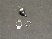 JIFFY ICE DRILL 1018 ON / OFF TOGGLE SWITCH W/ NUT AND PLATE ice auger OEM