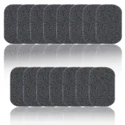 15 Piece Soap Savers Pads Gray BPA Free Soap Holder for Bar Soap Non-Slip Sel...