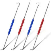 Pointed Scriber, Metal Scribe Tool Hook and Pick Tool Set Straight 454788