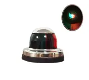 Pactrade Marine Boat Pontoon Boat S.S. LED Red Green Navigation Stern Bow Light