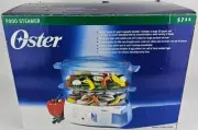 Oster 2-Tier 6.1qt Food Steamer Rice Cooker Model 5711 W/ Box & Manual NIB!
