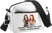 [BDPWSS] Stranger Merchandise Crossbody Bag There's More To Life Than Stupid Boys Mike Steve Eleven Dustin Max Lucas Will Gift, Stupid Boys Cb