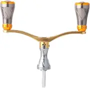 Double Grip Spinnings Reel Rocker, Fishing Reel Accessories Double Rocker Modified DIY Fishing Reel Double Handle,C