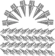 [Toddmomy] Track Shoes Men Metal Track Spikes Hard Steel Running Spikes Short for and Field