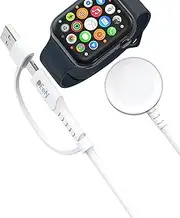 Fast Wireless Charger for Apple Watch Charger Cable -Magnetic and Secure Cable for iWatch Charger Compatible with Apple Watch Charger USB C Series 9 8 SE 7 6 5 4 3 2 1
