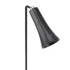 AU (Black)LED Lamp Clip On 3 Modes Rechargeable Reading Light LED Tabletop Light